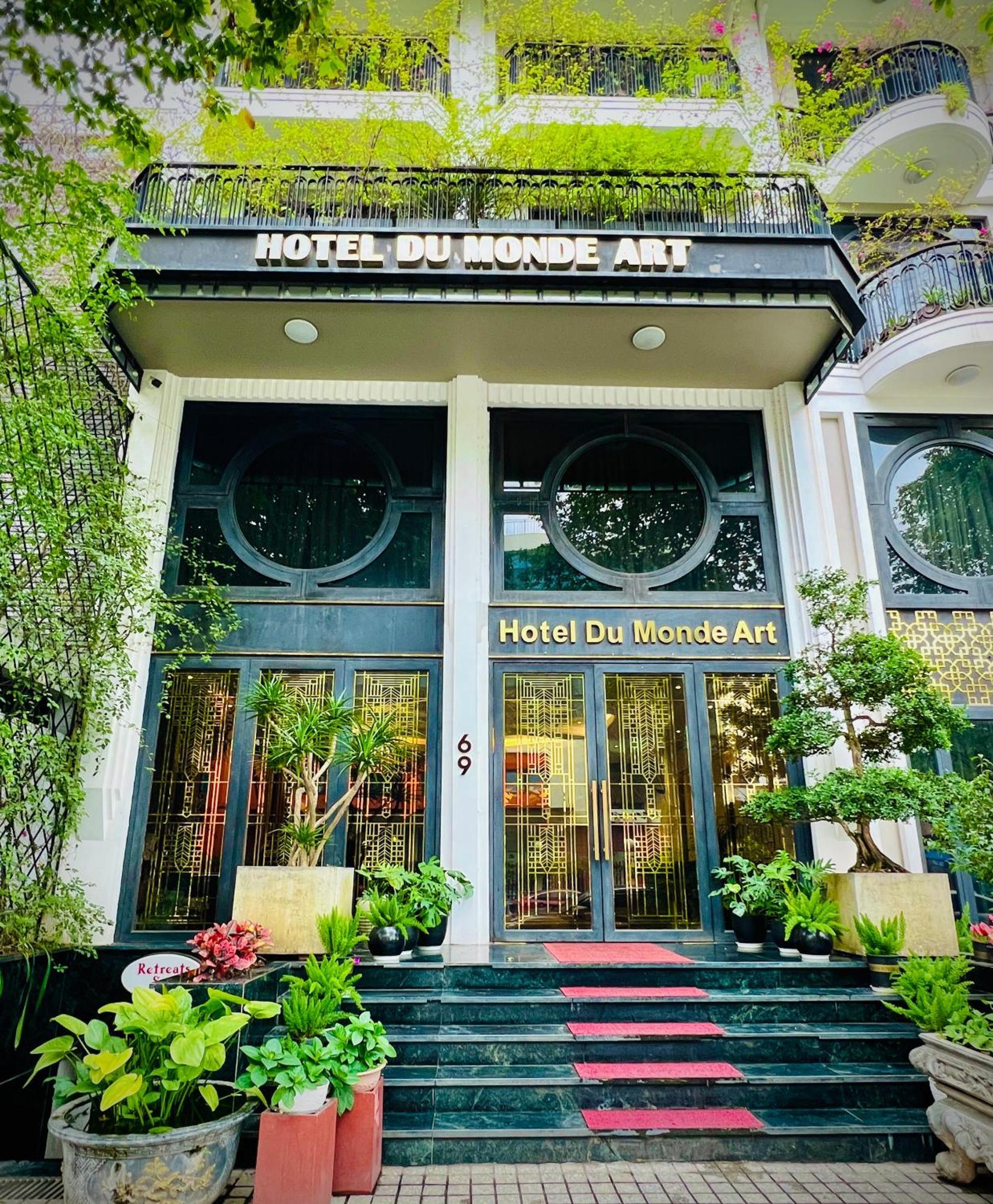 Hotel Du Monde Art Hanoi Bagian luar foto